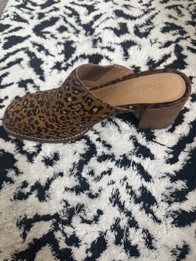 Madewell Cheetah Print Mule